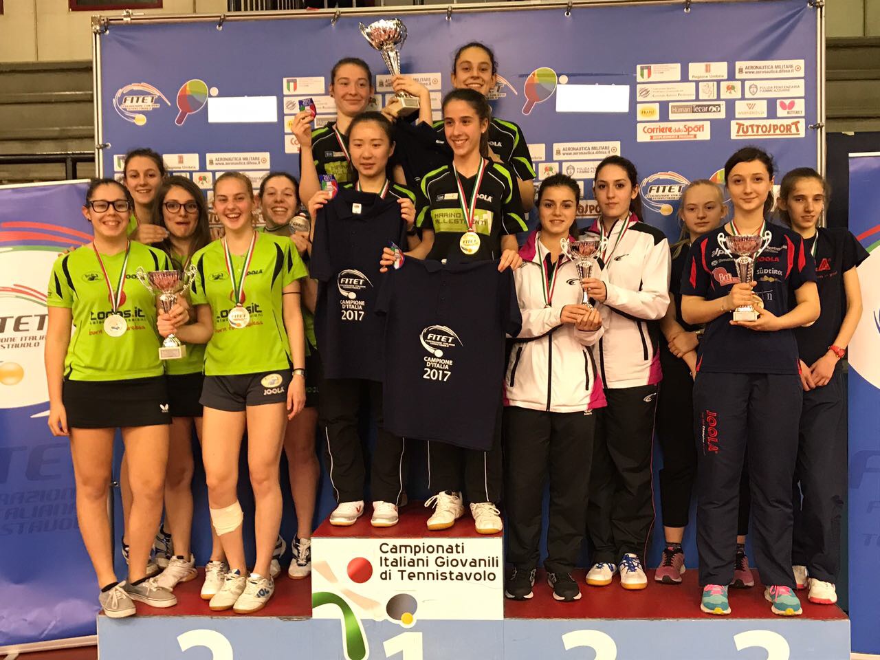 Finali Nazionali di Tennistavolo - III posto di Sara Messina a.s. 2016/17
